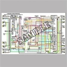 Color wiring diagram for sale  Zephyrhills