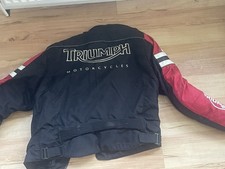 Triumph motorcycle jacket for sale  LONDON