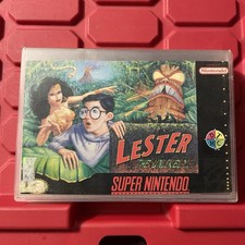 Usado, Estojo de aluguel de plástico vazio Lester The Unlikely SNES Super Nintendo vintage 1994 comprar usado  Enviando para Brazil