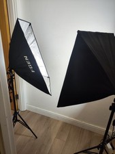 Softbox lighting kit for sale  SALFORD