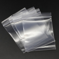 200 peças sacos plásticos transparentes PE espessados fecháveis com zíper 5~12cm*7~17cm, usado comprar usado  Enviando para Brazil