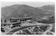 Cartão postal década de 1930 Nyack Lodge Emigrant Gap California gás móvel 24-5415 comprar usado  Enviando para Brazil