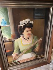 Vintage contemporary oil for sale  Deep River