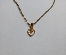 Gold kette herz gebraucht kaufen  Köln