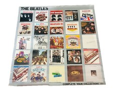 Raro pôster promocional discografia The Beatles "Complete Your Collection" 36"x36" 1982, usado comprar usado  Enviando para Brazil