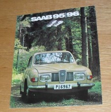 Saab 96 brochure for sale  FAREHAM