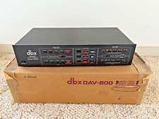 Seletor de rota de programa de áudio e vídeo DBX DAV-600 audiófilo antigo comprar usado  Enviando para Brazil