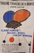 Affiche théâtre français d'occasion  France