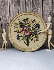 Tapisserie canevas fleurs d'occasion  Beauvais