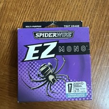 Usado, Linha de pesca Spiderwire EZ mono 220 jardas Fl azul claro 17 lb. Novo estoque antigo 282 comprar usado  Enviando para Brazil