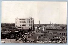 Usado, Cartão postal Fargo Dakota do Norte ND RPPC foto visão panorâmica drogas loja móveis comprar usado  Enviando para Brazil