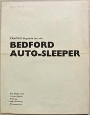 Bedford auto sleeper d'occasion  Expédié en Belgium