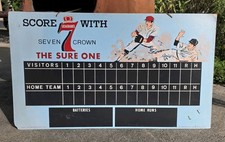 Seagrams baseball scoreboard for sale  Danielsville
