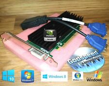 Placa de vídeo monitor VGA duplo Dell Dimension E510 E520 E521 NVIDIA QUADRO TOWER comprar usado  Enviando para Brazil