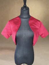 Satin bridal bolero for sale  SUTTON