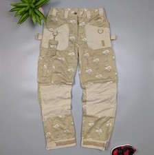 Calça cargo GARDEN GIRL vintage feminina multibolsos floral cáqui tamanho M comprar usado  Enviando para Brazil