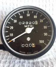 Suzuki vintage speedometer d'occasion  Expédié en Belgium