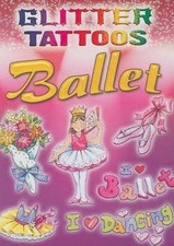 Glitter tattoos ballet for sale  USA