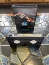 Vintage 1982 ET The Extra Terrestrial fita cassete de vídeo VHS + estojo rígido comprar usado  Enviando para Brazil