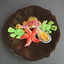 Vallauris assiette trompe d'occasion  Véron