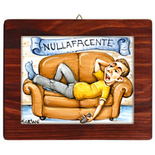 Nullafacente quadro ceramica usato  Rimini