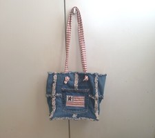 Borsa tracolla tessuto usato  Rovigo
