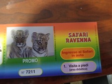 Biglietto zoosafari ravenna usato  Cervia