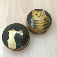 Cute cat wooden for sale  GUILDFORD