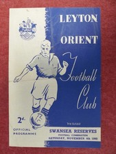 Leyton orient swansea for sale  NORTHAMPTON