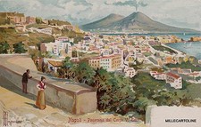 Napoli panorama dal usato  Roma