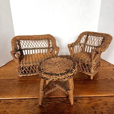 Vintage wicker rattan for sale  Clio
