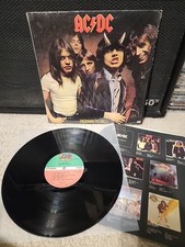 AC/DC Highway To Hell Lp Vinyl OG 1979 Early Press Shrink/Insert VG+/EX Wax  comprar usado  Enviando para Brazil
