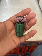 Vintage Fisher Price Sesame Street Little People The Count  1973 Muppets na sprzedaż  Wysyłka do Poland