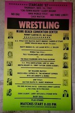 Original wrestling poster for sale  Fort Pierce