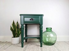 Green side table for sale  HUDDERSFIELD