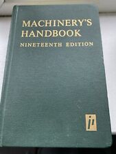 Machinery handbook nineteenth for sale  CLITHEROE
