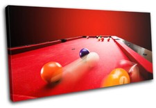 Red pool table for sale  UK