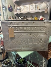 Vintage galvanised wall for sale  NEWARK