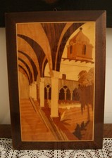 Quadro intarsiato con usato  Roma