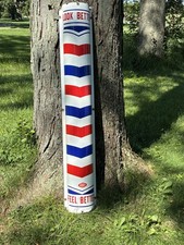 Vintage porcelain 4ft for sale  Crown Point