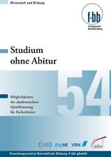 Studium hne abitur gebraucht kaufen  Berlin