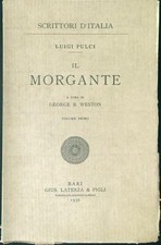 Morgante vol pulci usato  Italia