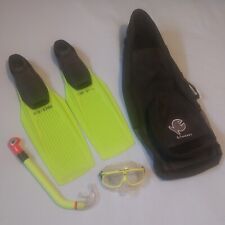 Snorkelling set fins for sale  CANNOCK