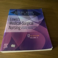 Lewis's Medical-Surgical Nursing Assessment and Management - Volume 2 ONLY comprar usado  Enviando para Brazil