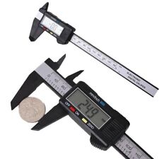 6" 150mm fibra de carbono eletrônica digital Vernier calibre micrômetro LCD comprar usado  Enviando para Brazil
