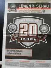 Stadionzeitung löwenschau 201 gebraucht kaufen  Steinau