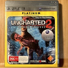 Uncharted 2 Among Thieves (Playstation PS3) com manual - Platinum Edition (S6.2) comprar usado  Enviando para Brazil