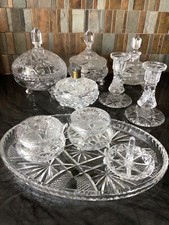 crystal dressing table set for sale  UK