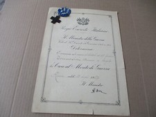 Diploma croce merito usato  Italia
