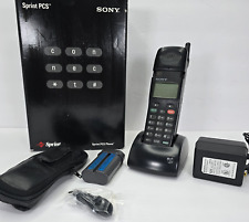 Celular Vintage Sony CM-D600S Flip Up Top Candy Bar Testado por Sprint Funciona comprar usado  Enviando para Brazil
